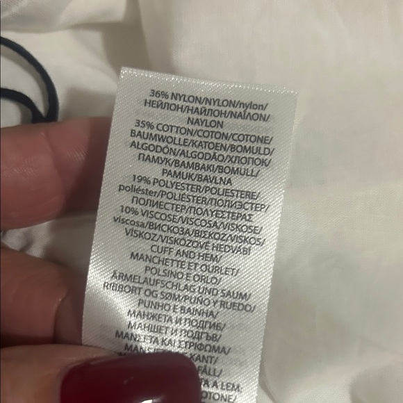 Polo by Ralph Lauren White Jacket with Black Accents - Picture 11 of 16